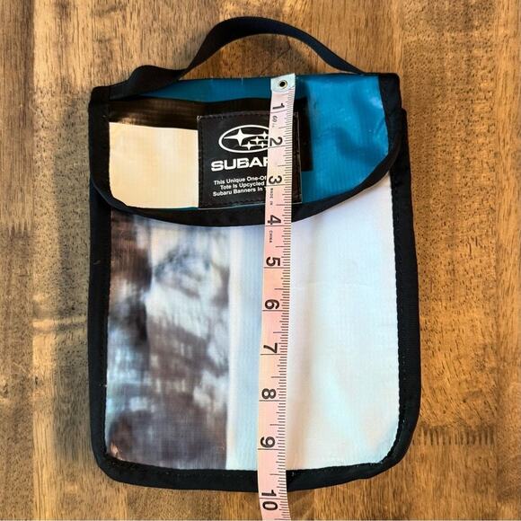 Subaru Official Gear Eco Recycled Banner Fold-Top Lunch Box Cooler Insulated Bag - Picture 7 of 9